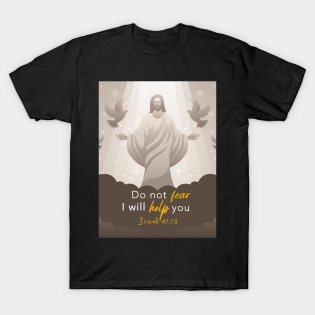 Isaiah 41:13 T-Shirt by Isaiah Merch